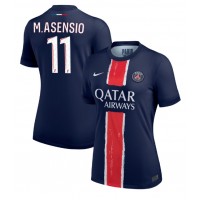 Camiseta Paris Saint-Germain Marco Asensio #11 Primera Equipación para mujer 2024-25 manga corta